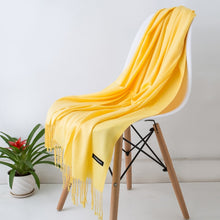 Load image into Gallery viewer, SANMAIHUA Cashmere Blend Scarf - Zainab&#39;s Closet