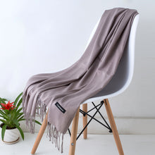Load image into Gallery viewer, SANMAIHUA Cashmere Blend Scarf - Zainab&#39;s Closet