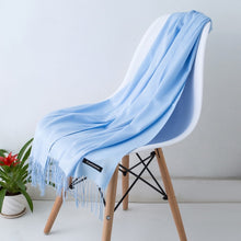 Load image into Gallery viewer, SANMAIHUA Cashmere Blend Scarf - Zainab&#39;s Closet