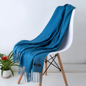 SANMAIHUA Cashmere Blend Scarf - Zainab's Closet