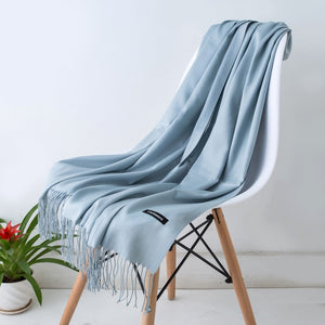 SANMAIHUA Cashmere Blend Scarf - Zainab's Closet