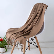 Load image into Gallery viewer, SANMAIHUA Cashmere Blend Scarf - Zainab&#39;s Closet