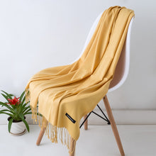 Load image into Gallery viewer, SANMAIHUA Cashmere Blend Scarf - Zainab&#39;s Closet