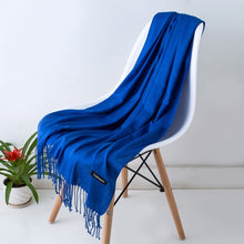 Load image into Gallery viewer, SANMAIHUA Cashmere Blend Scarf - Zainab&#39;s Closet