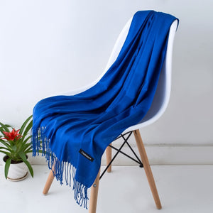 SANMAIHUA Cashmere Blend Scarf - Zainab's Closet