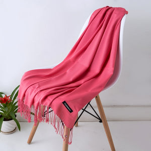 SANMAIHUA Cashmere Blend Scarf - Zainab's Closet