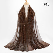 Load image into Gallery viewer, ETOSELL Chiffon Yarn Pearl Crinkle Scarf - Zainab&#39;s Closet