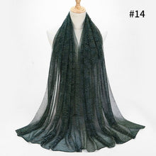 Load image into Gallery viewer, ETOSELL Chiffon Yarn Pearl Crinkle Scarf - Zainab&#39;s Closet